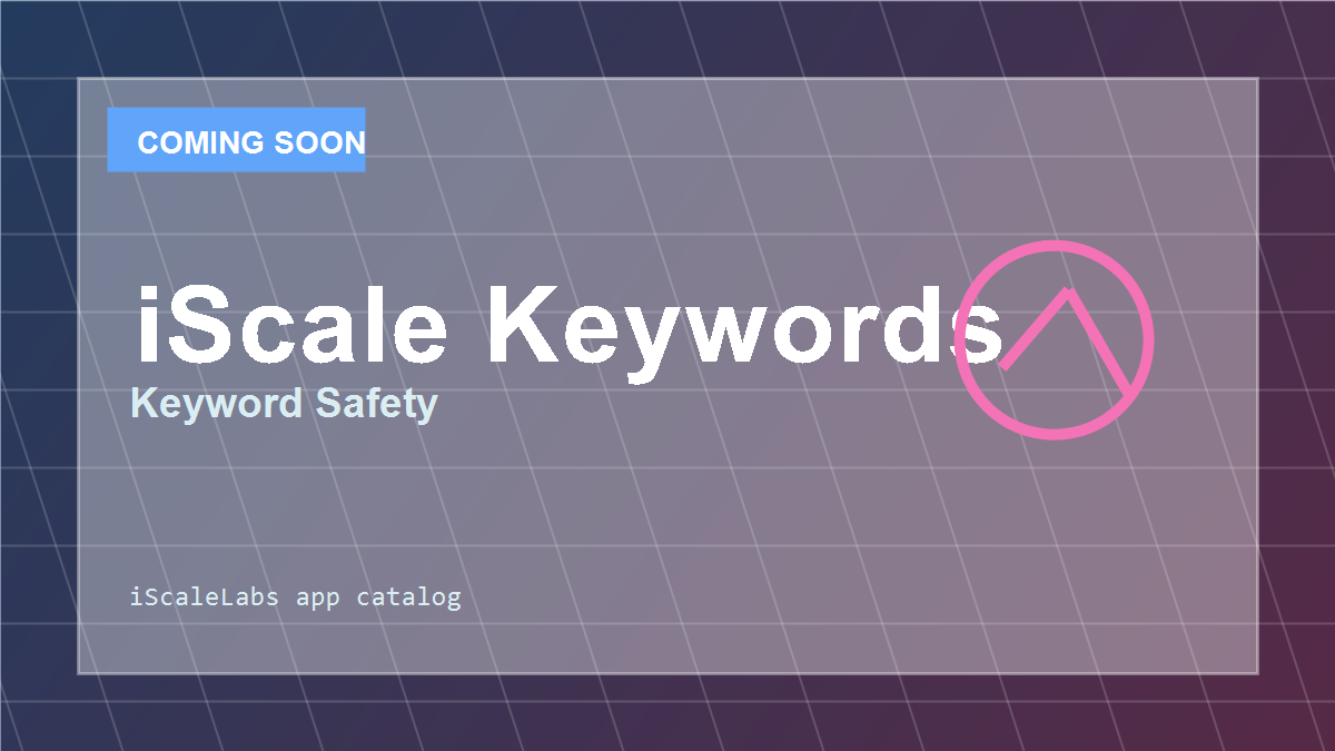 iScale Keywords icon